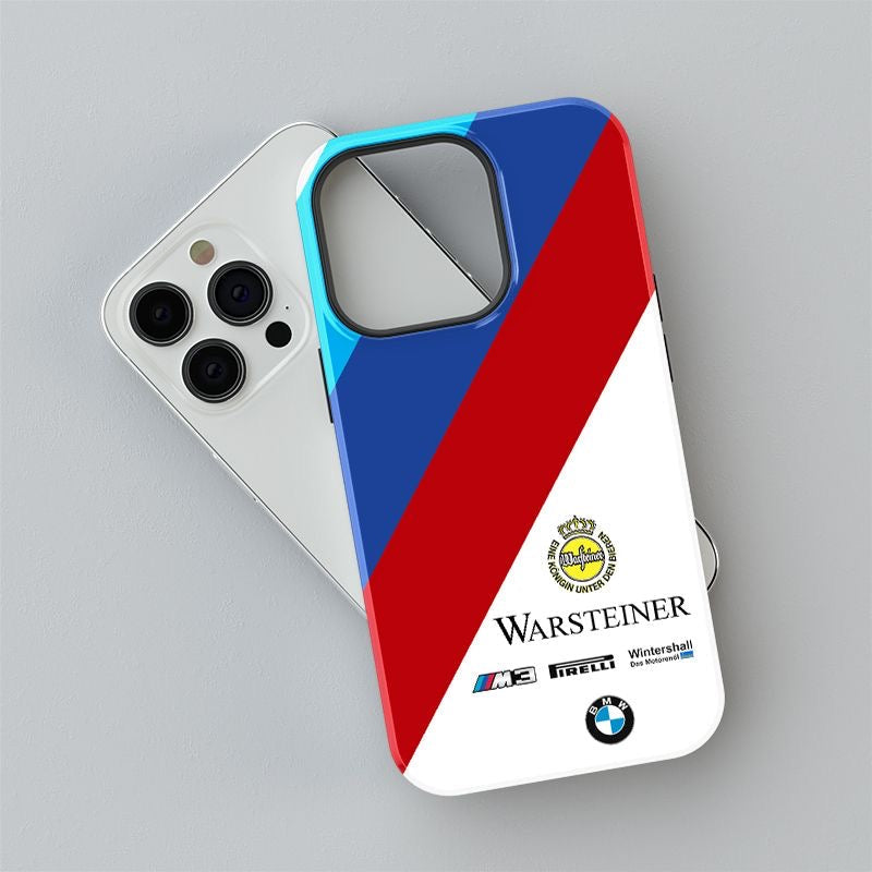 Étui iPhone de logo de voiture à la mode
