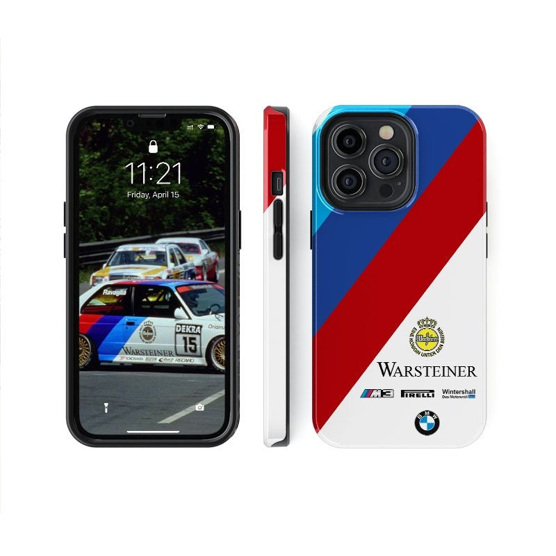 Étui iPhone de logo de voiture à la mode