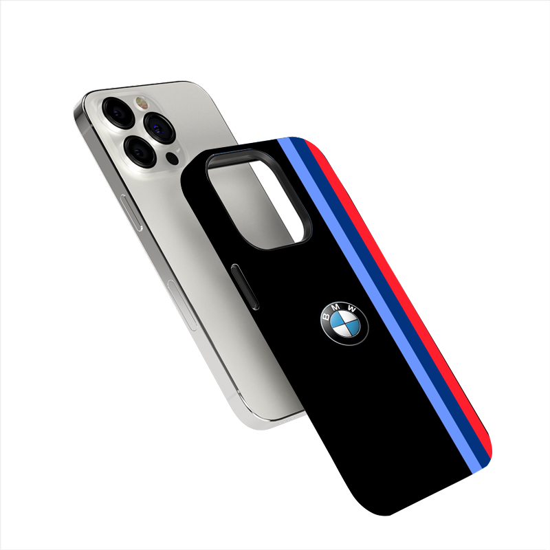 Étui iPhone de logo de voiture à la mode