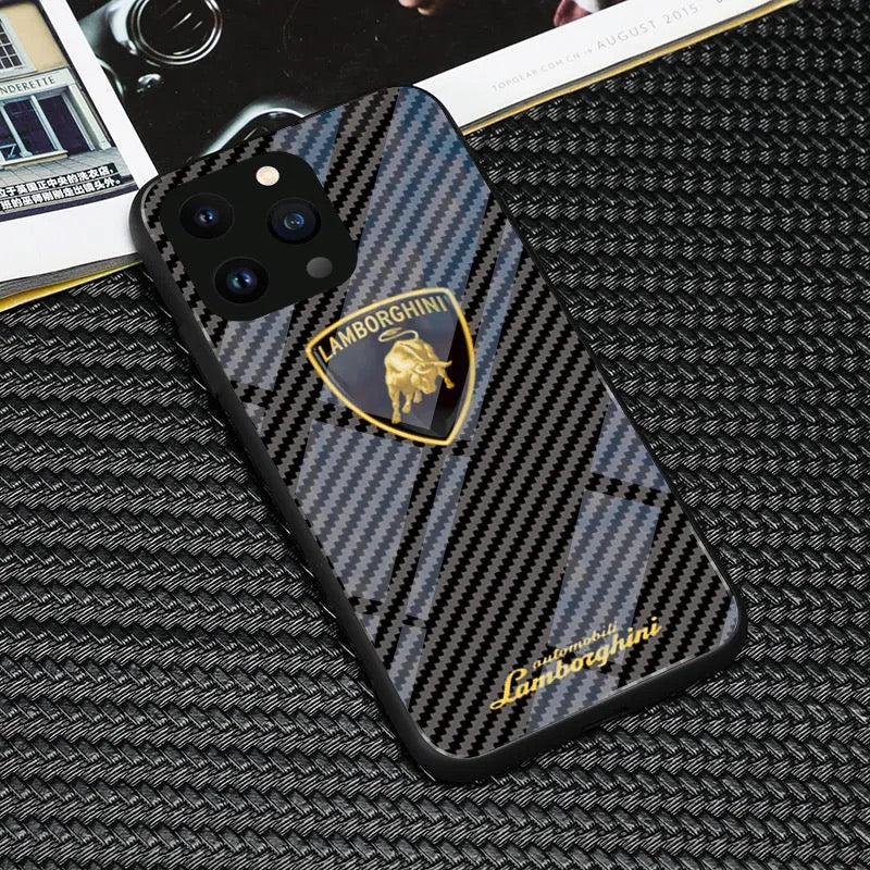 Logotipo de auto de moda Case de iPhone