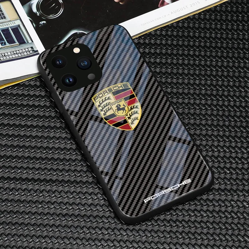 Logotipo de auto de moda Case de iPhone