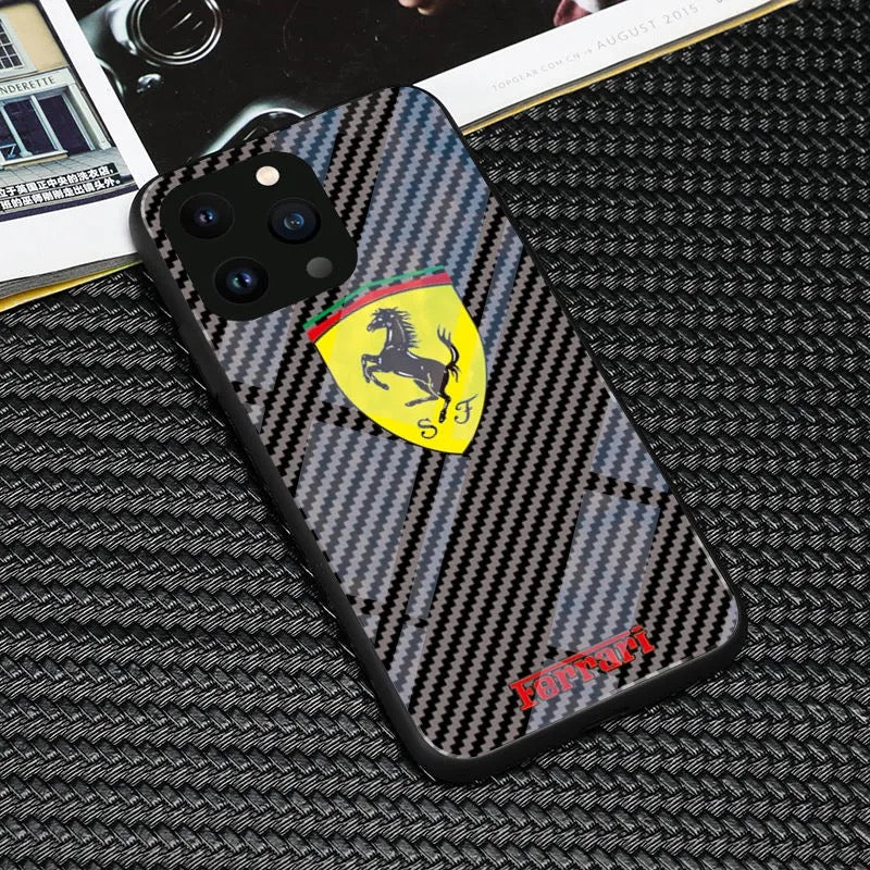 Logotipo de auto de moda Case de iPhone