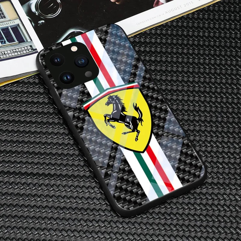 Logotipo de auto de moda Case de iPhone