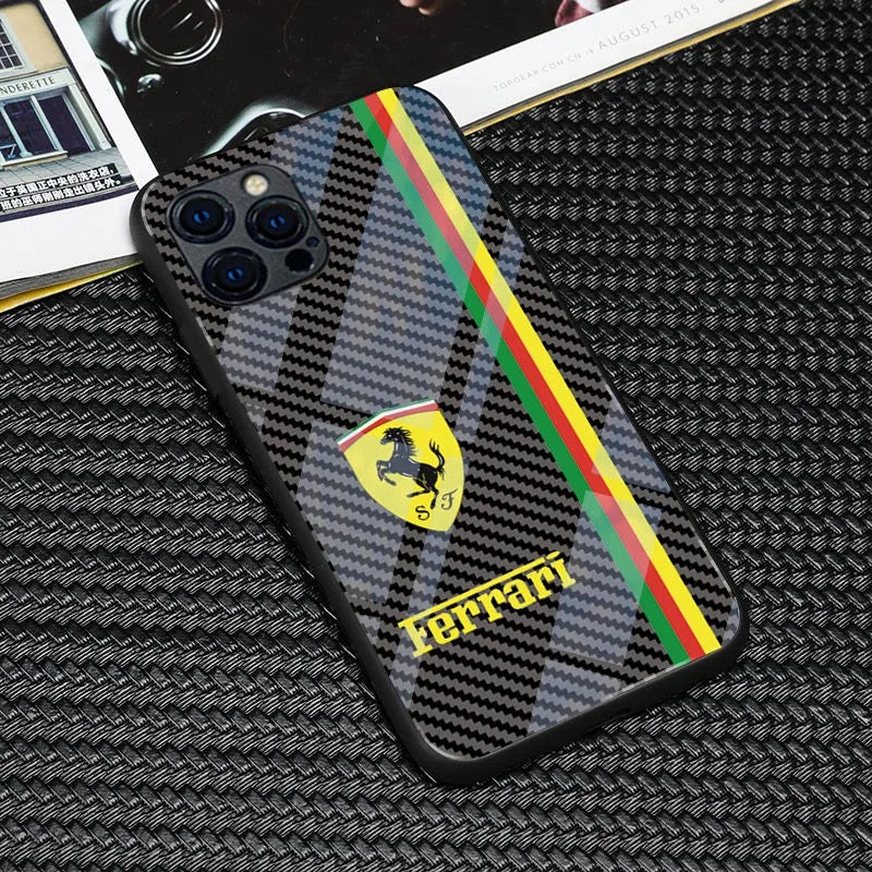 Logotipo de auto de moda Case de iPhone