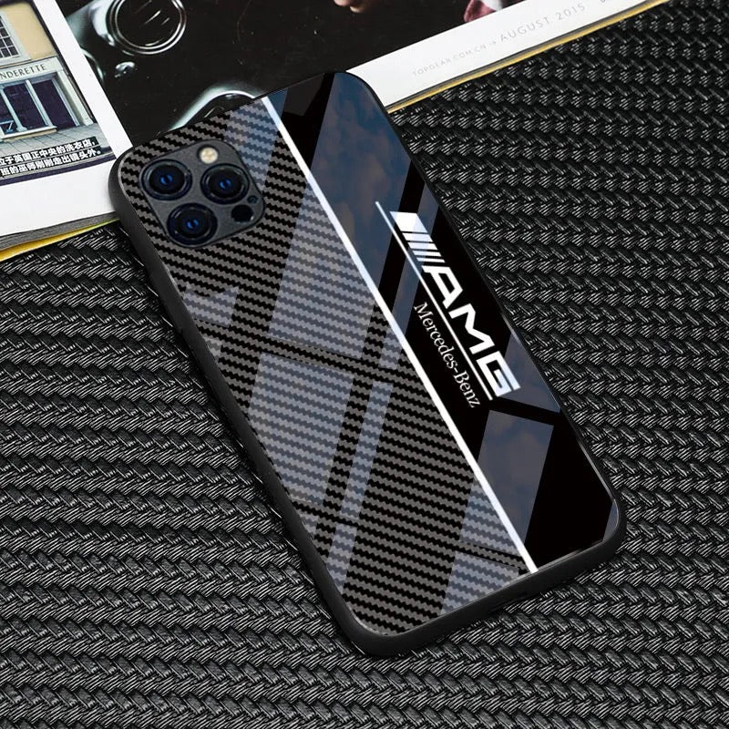 Logotipo de auto de moda Case de iPhone