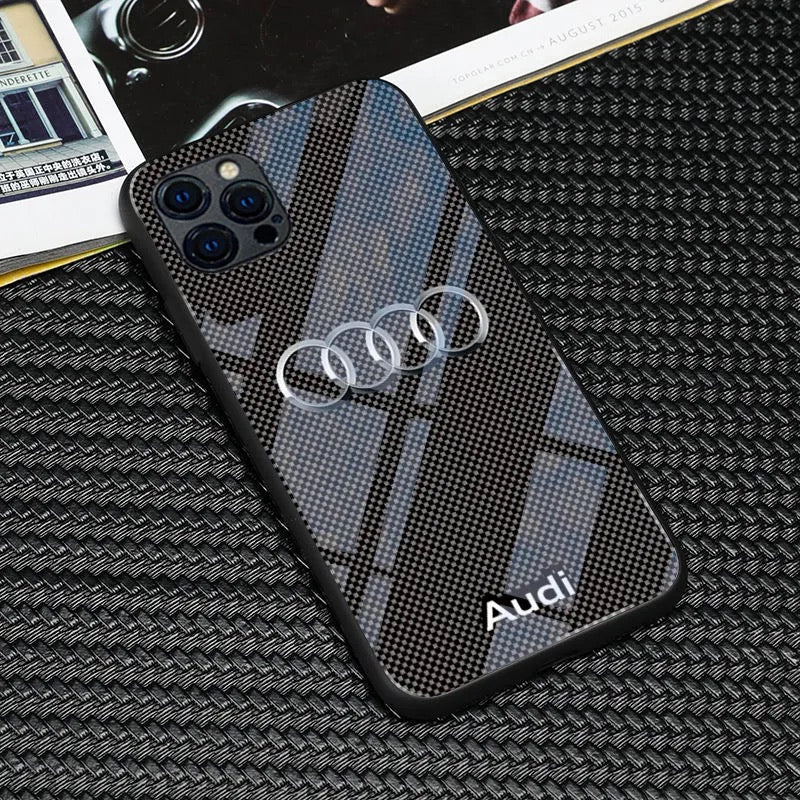 Logotipo de auto de moda Case de iPhone