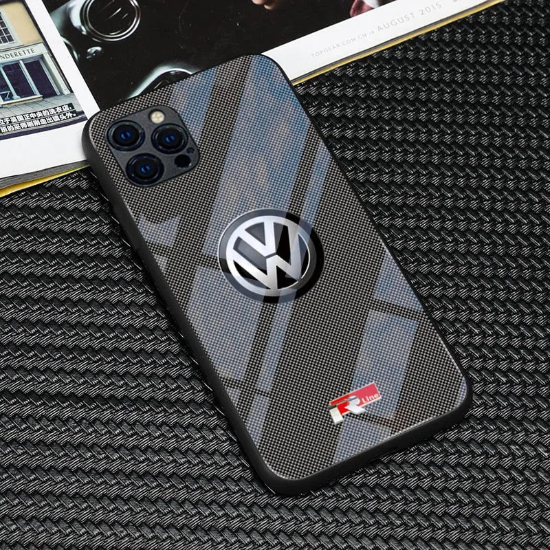 Logotipo de auto de moda Case de iPhone