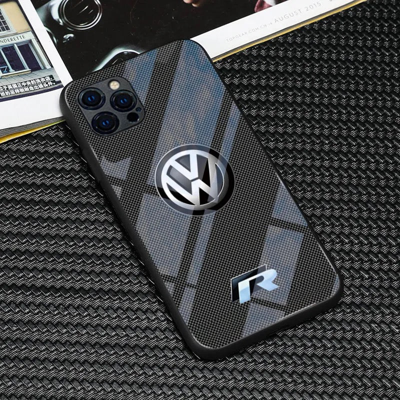 Logotipo de auto de moda Case de iPhone