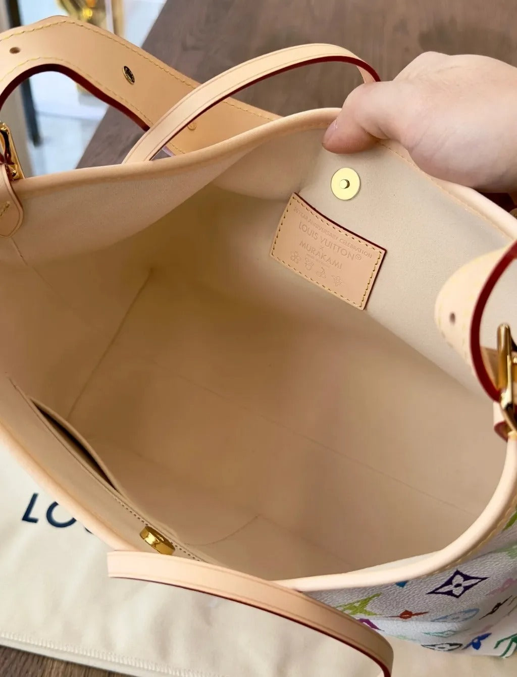CarryAll PM Multicolorida Branca – Bolsa Feminina de Luxo