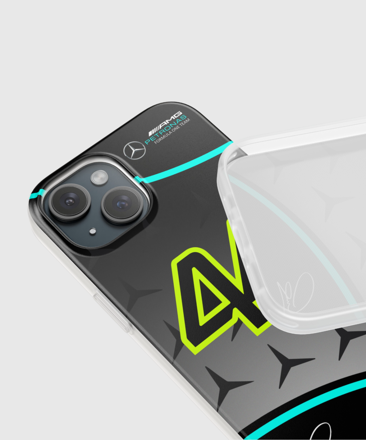 Case de téléphone de l'équipe Lewis Hamilton 2024