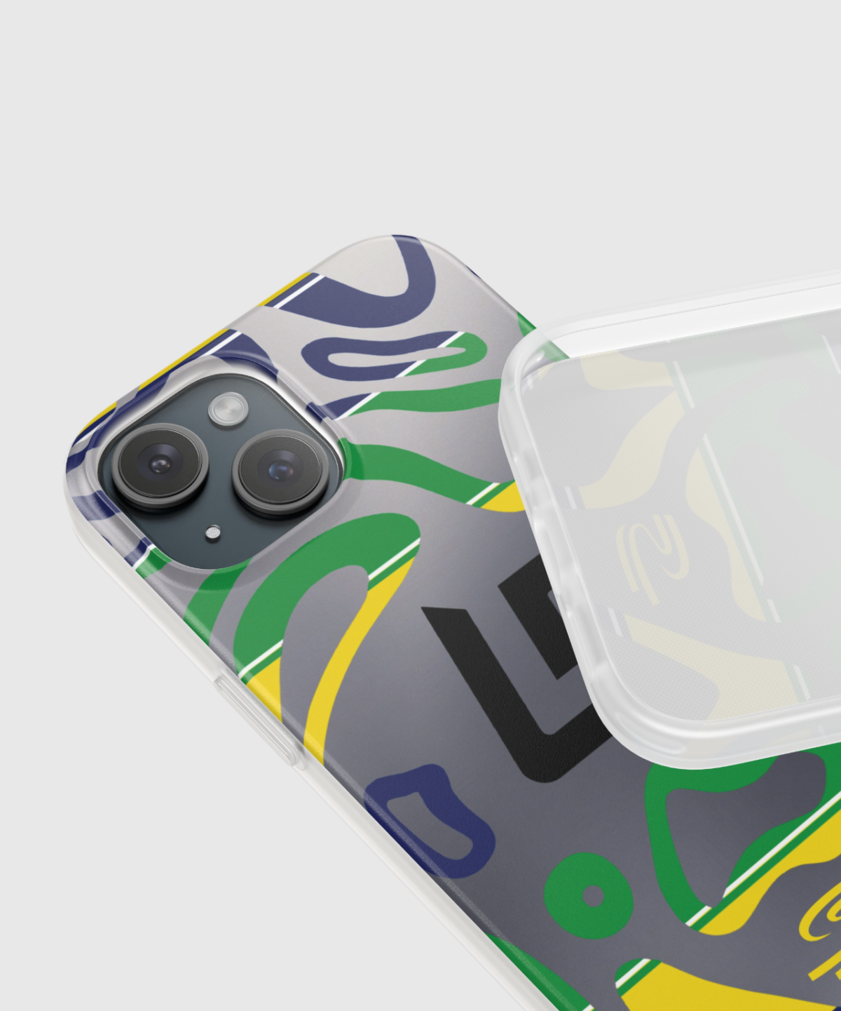 Case de téléphone de casque monaco de Lando Norris 2024