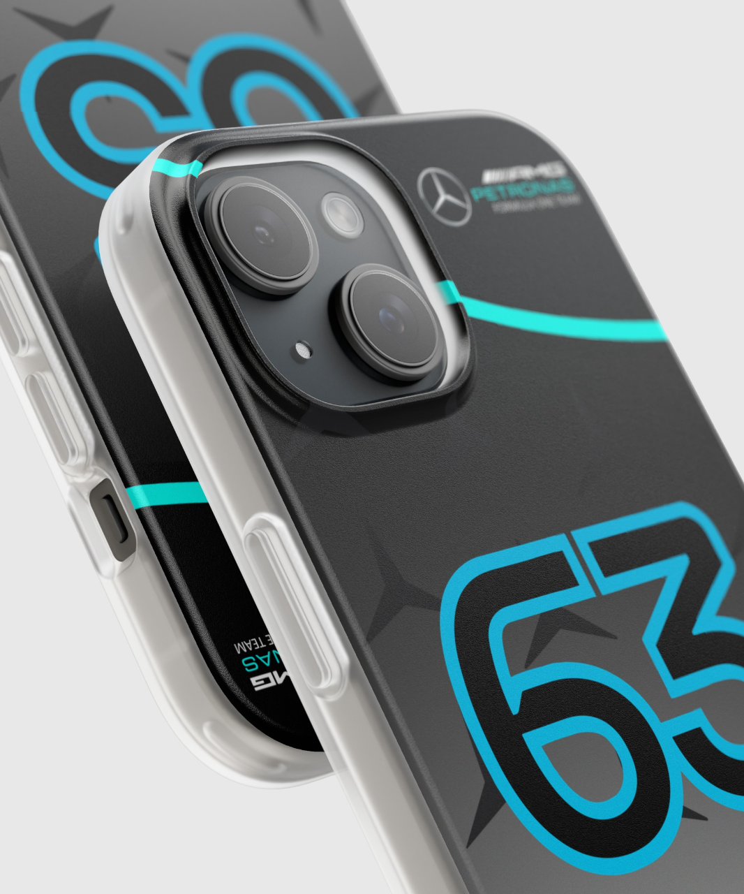 Case de téléphone de l'équipe George Russell 2024