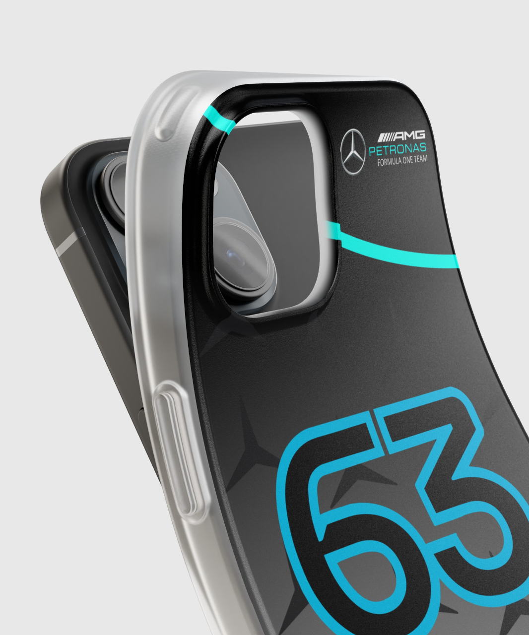 Case de téléphone de l'équipe George Russell 2024