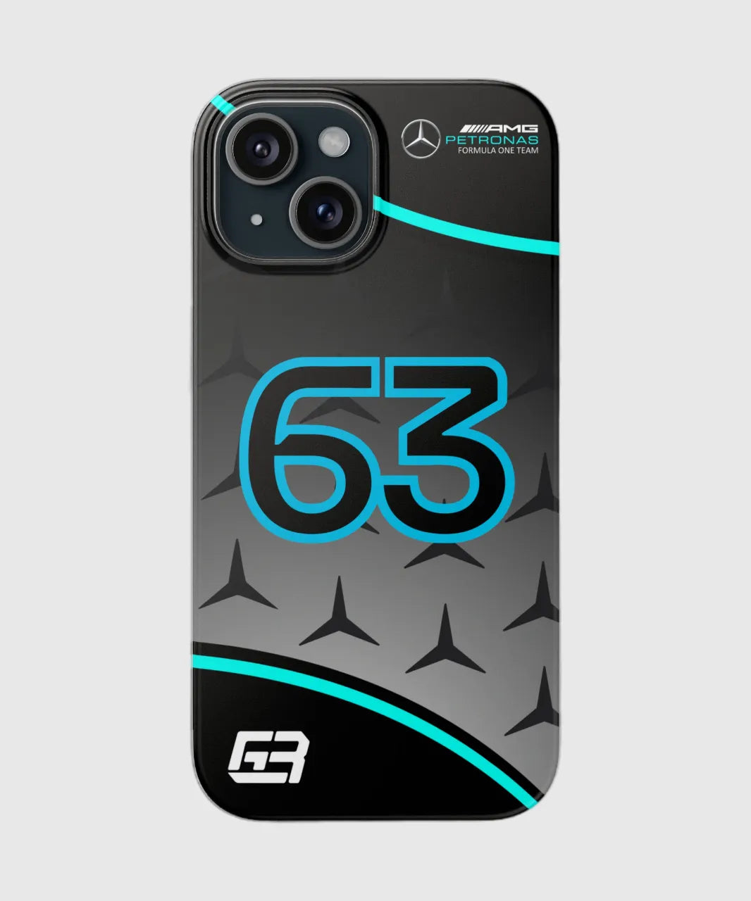 Case de téléphone de l'équipe George Russell 2024