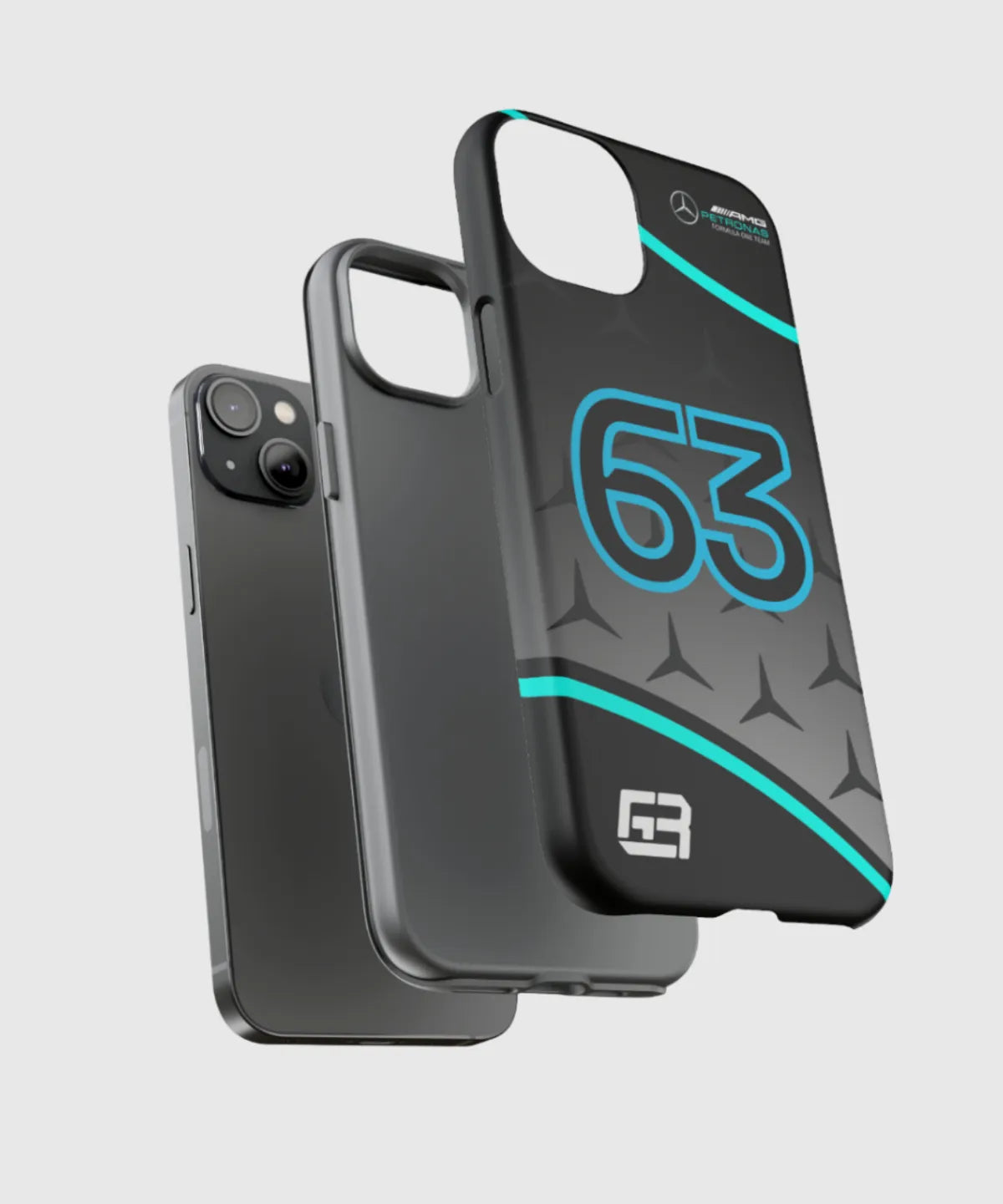 Case de téléphone de l'équipe George Russell 2024