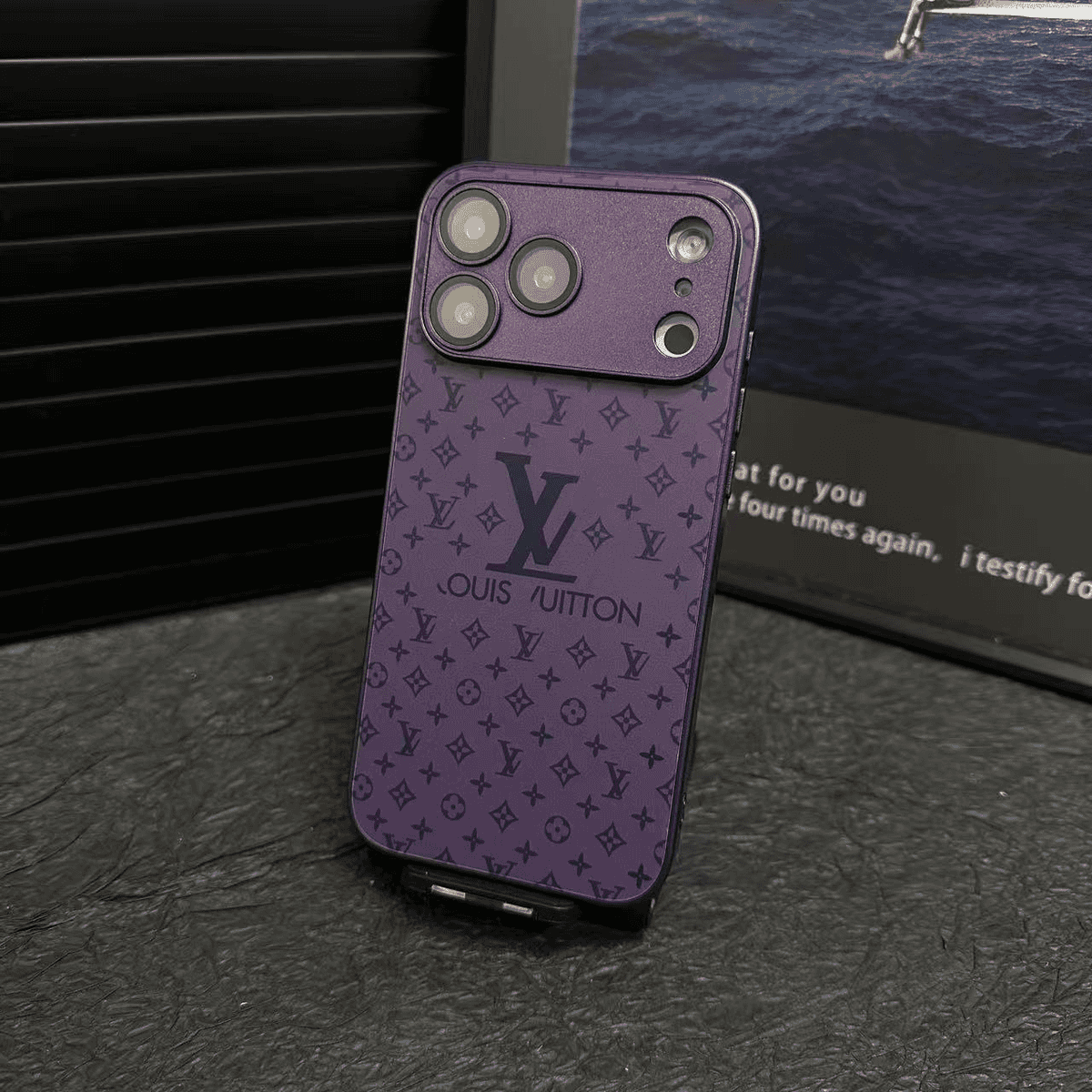 Luxury glass lens protection iPhone17 Case