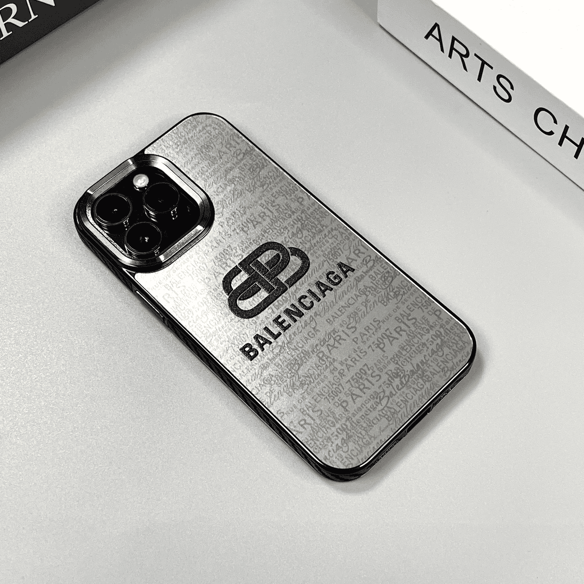 Caja de iPhone16 electroplacada de moda