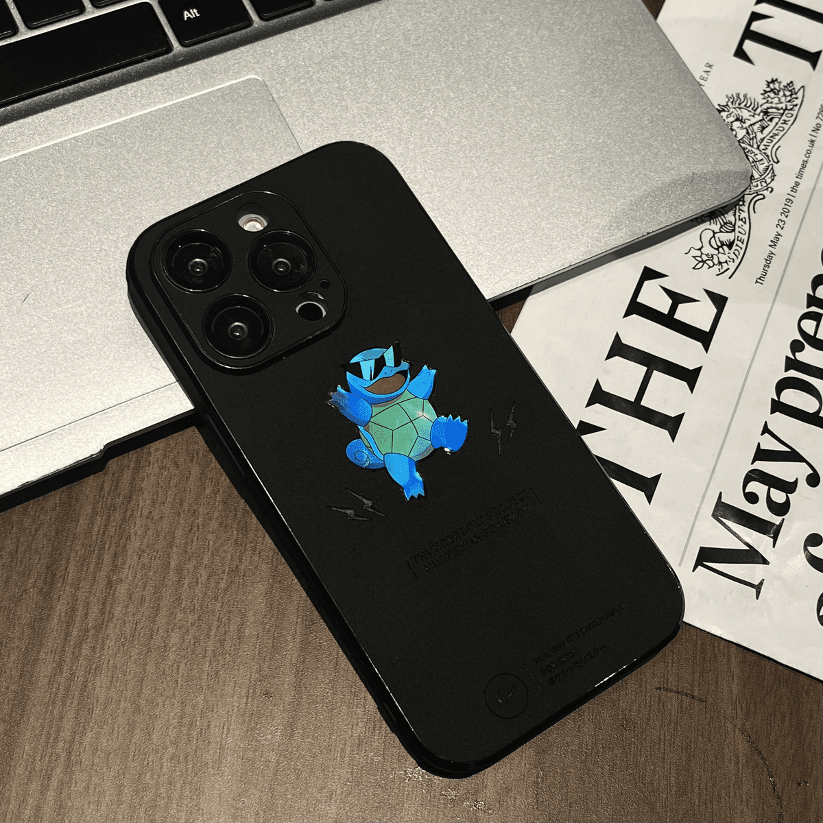 Case de iPhone láser squirtle