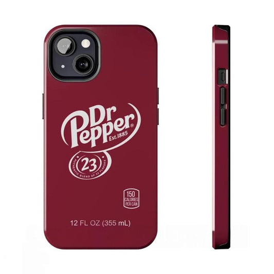 Red Dr Pepper iPhone Case