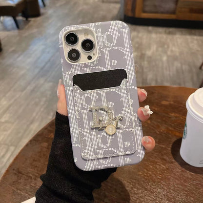 CD Trendy Card Pocket Case for iPhone