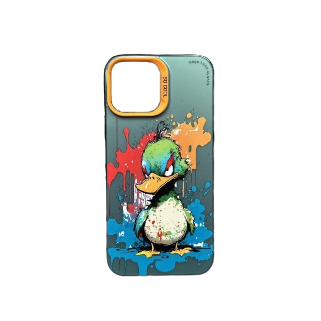 Olieverfschilderij graffiti iPhone16 Case