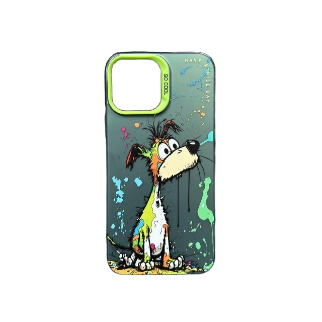 Olieverfschilderij graffiti iPhone16 Case