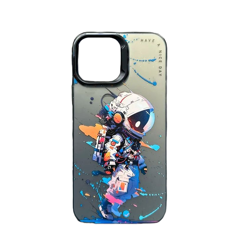 Olieverfschilderij graffiti iPhone16 Case