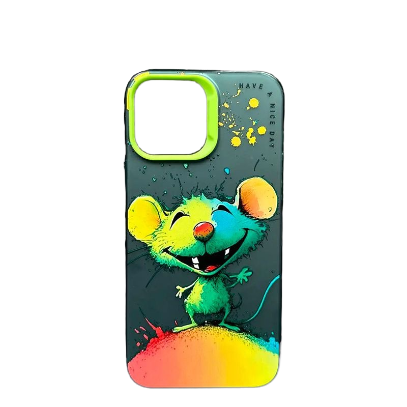 Case di graffiti di pittura ad olio iPhone16