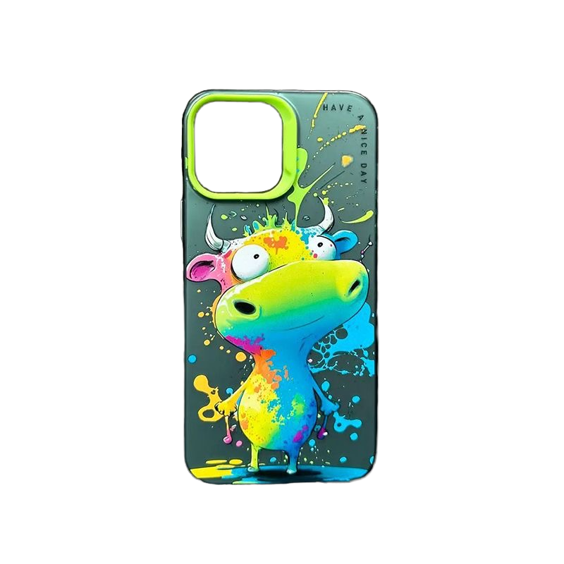 Olieverfschilderij graffiti iPhone16 Case