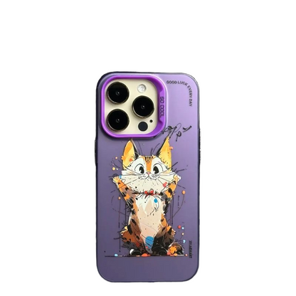Custodia per iPhone graffiti di moda
