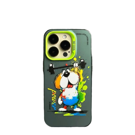 Custodia per iPhone graffiti di moda