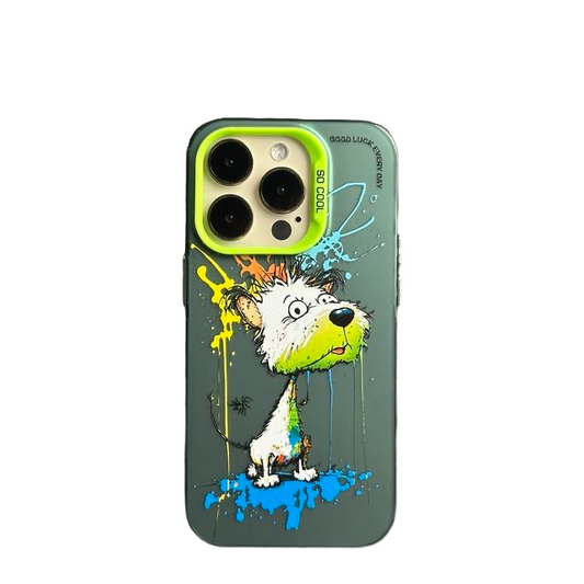 Custodia per iPhone graffiti di moda