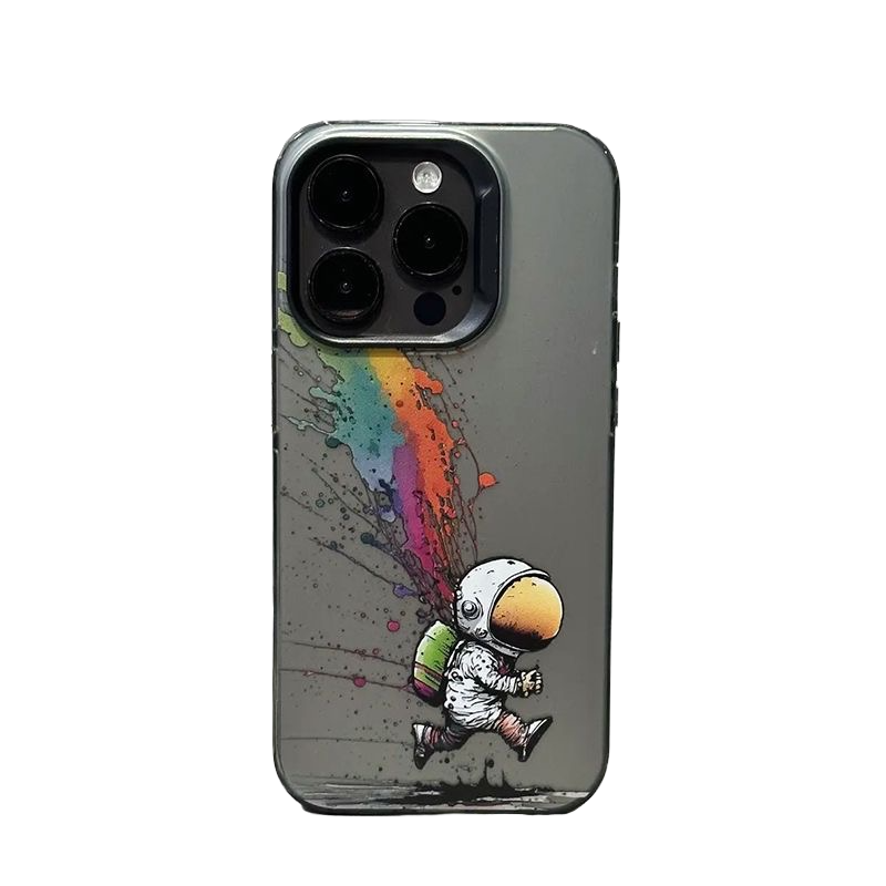 Case di graffiti di pittura ad olio iPhone16