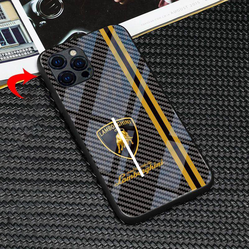 Case de logo de voitures iPhone16