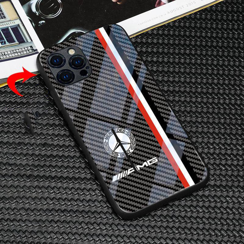 Case de logo de voitures iPhone16