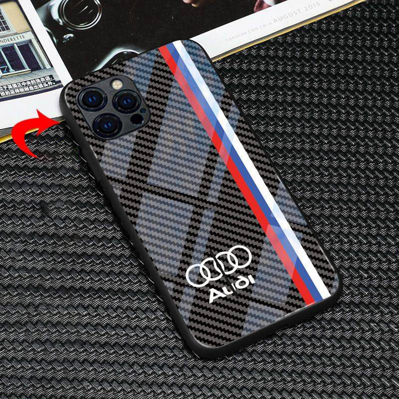 Case de logo de voitures iPhone16