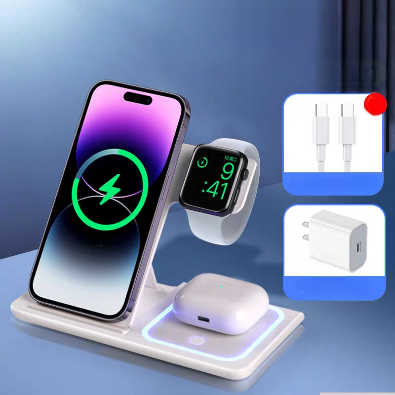 iPhone Series 3-in-1 Wireless Charger Stand