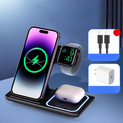 iPhone-serie 3-in-1 draadloze opladerstandaard