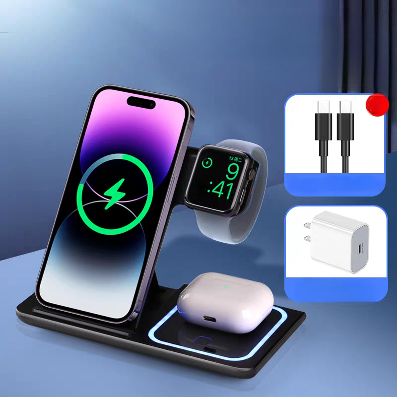 iPhone Series 3-in-1 Wireless Charger Stand