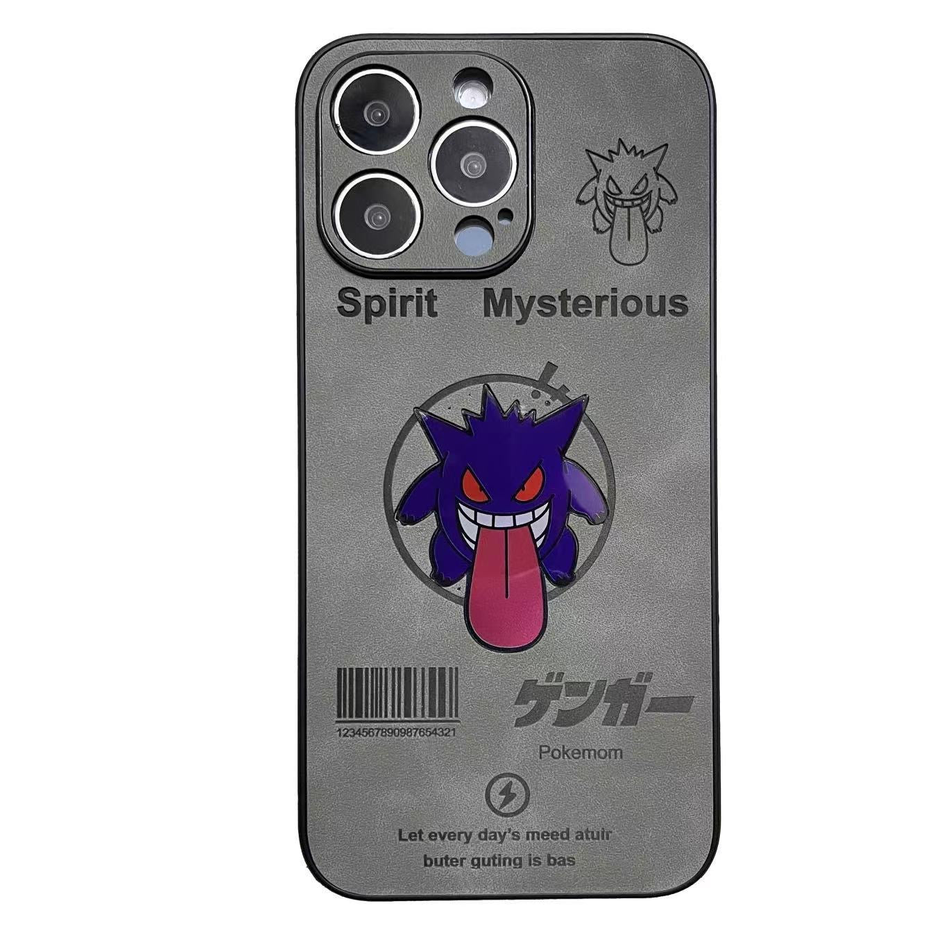 Coque pour iPhone Gengar au laser👻💨