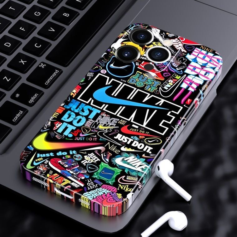 Case d'iPhone de sport de graffiti personnalisé