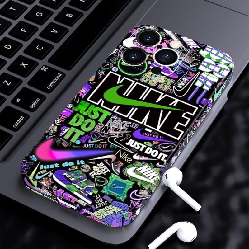 Gepersonaliseerde graffiti -sport iPhone -hoes