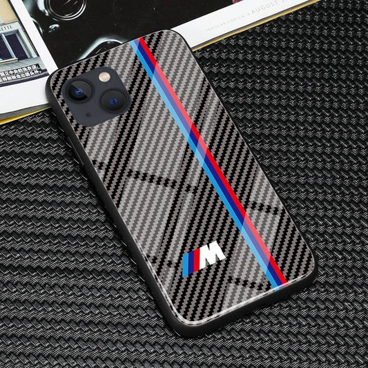 Étui iPhone de logo de voiture à la mode