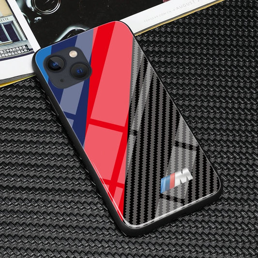 Étui iPhone de logo de voiture à la mode