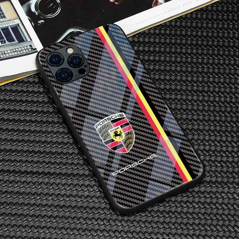 Logotipo de auto de moda Case de iPhone
