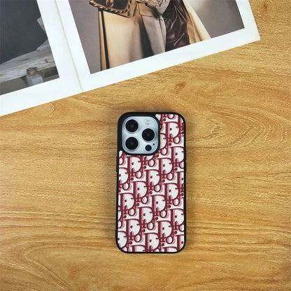 Luxe klassieke cd grijze iPhone -hoes