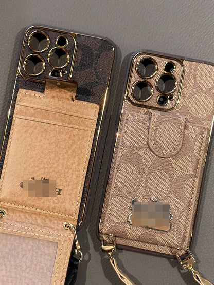C series Phone case 1003 | Accordion card holder (subject to the video)