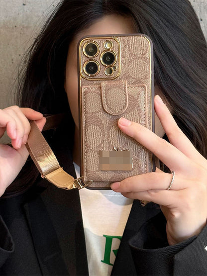 C series Phone case 1003 | Accordion card holder (subject to the video)
