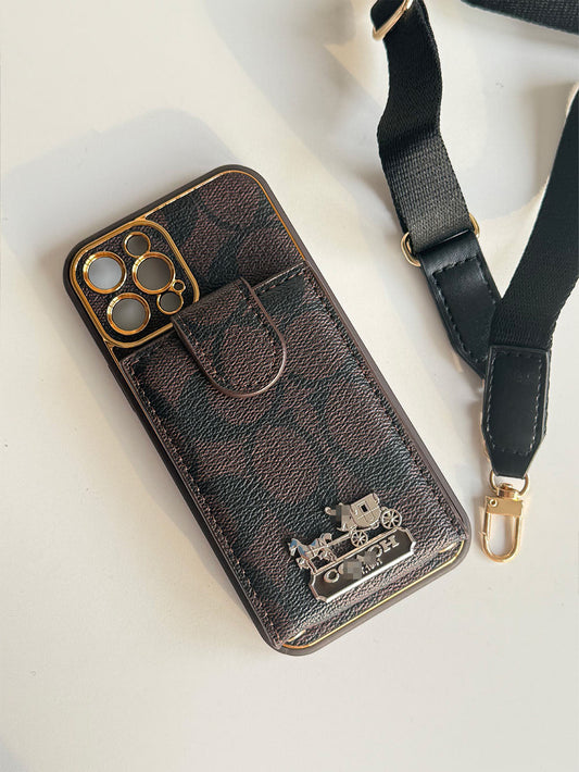C series Phone case 1003 | Accordion card holder (subject to the video)