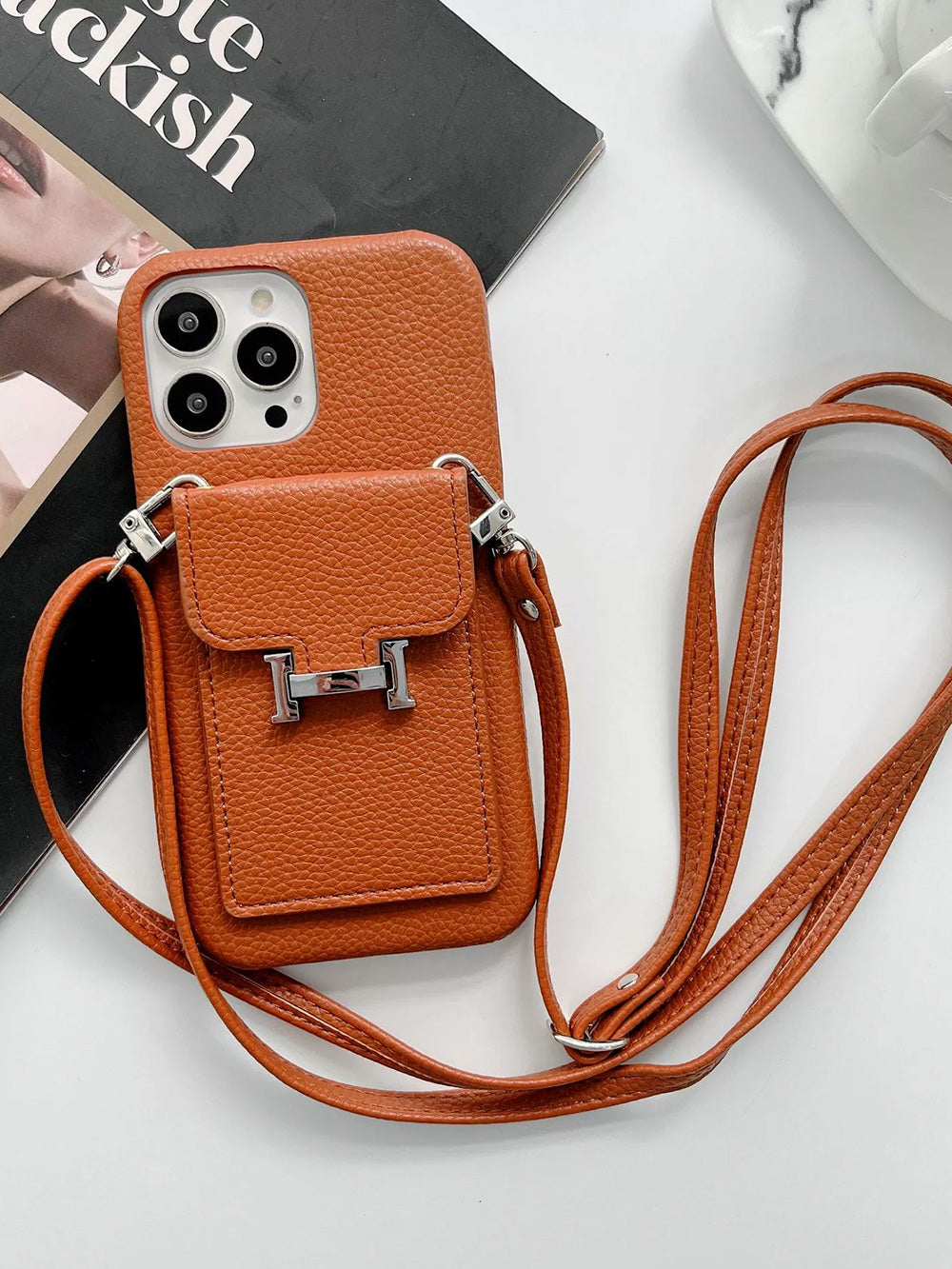 H Series iPhone case 2005 | Accordion card holder (subject to the video)